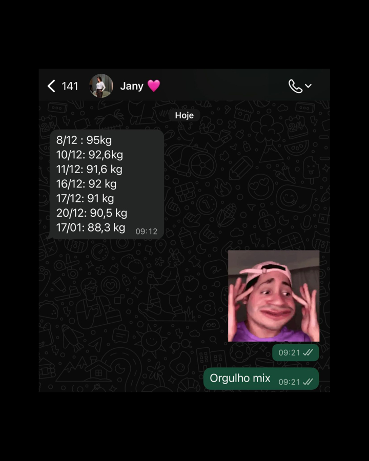 Depoimento de paciente